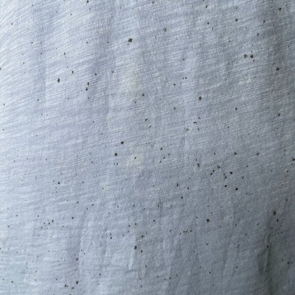 ATM Women's Light Blue Splatter Print Long Sleeve Crew Neck T-Shirt Size XS - Picture 10 of 11